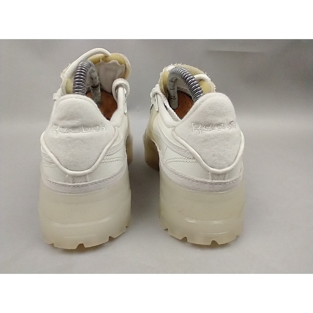 Reebok Club C Cardi B‎ Sneakers Shoes Chalk White H01012 Women's 7 Designer - Picture 4 of 10